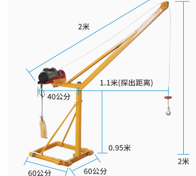 室外小吊機的吊鉤是鍍鋅好還是噴塑好